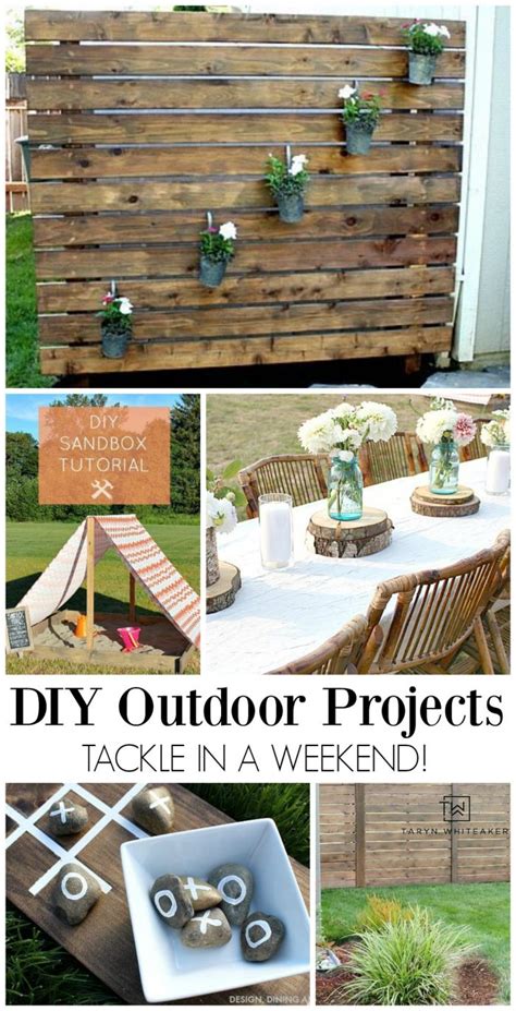 Simple Diy Outdoor Projects Projects Outdoor Easy Diy