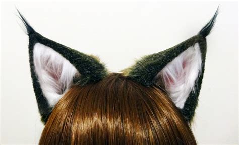 Lynx Cat Costume Realistic Ears Etsy