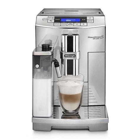 It monitors volume, temperature, and time from the gourmia offers a real deal with its fully automatic coffee machine. Delonghi PrimaDonna S De Luxe | Tasse de thé, Cappuccino, Inox