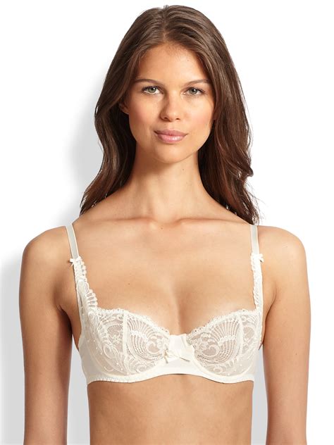 Lyst Aubade Linsoumise Demi Bra In White