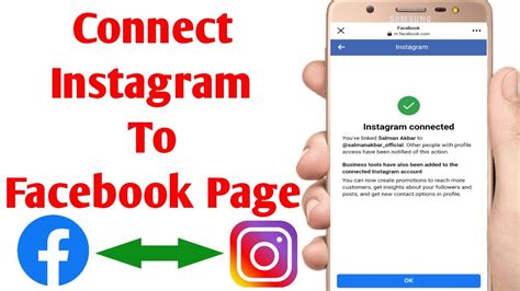 How To Connect Instagram To Facebook Page Instagram Ko Facebook Se