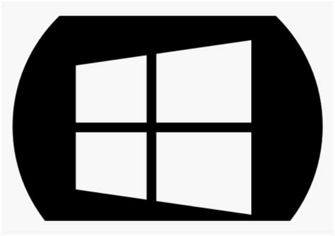 Black Windows 10 Logo Png