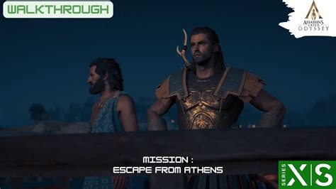 Assassin S Creed Odyssey Mission Escape From Athens Gameplay Part
