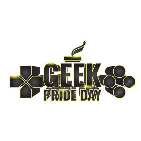 Geek Pride Day With Controller Buttons Geek Pride Concept Png And