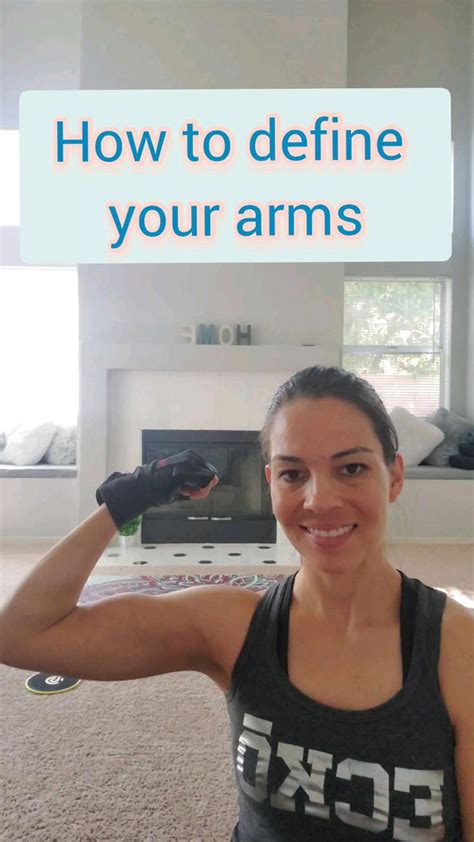 How To Tone Your Arms Arm Workout Workout Videos Upper Body Workout