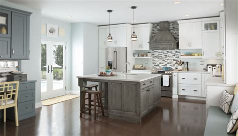 We often hear, blank is the new white, yet year after year white dominates cabinetry sales. Medallion Cabinetry @ Menards: Alcott maple White Icing ...