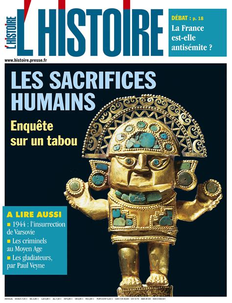 Les sacrifices humains | lhistoire.fr