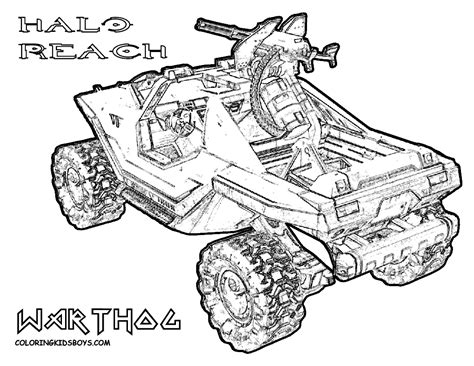 Download Halo Coloring Pages (19 Pictures) - Colorine.net | 17837 - Coloring Home