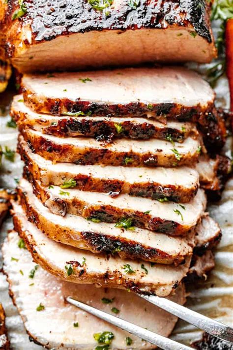 Awhile ago i posted my method for roasting pork perfectly. Grilled 7 Up Pork Roast Recipe The Best Grilled Pork Loin