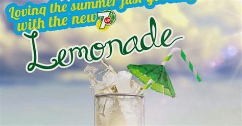 7up Lemonade Print Advertisement 2014