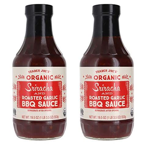 Organic Sriracha And Roasted Garlic Bbq Sauce 195 Oz Lowerover