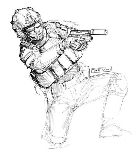 Militar Military Drawings Soldier Drawing Military Artwork