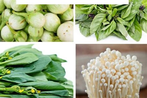 101 Guide To Asian Greens And Vegetables Including Mushrooms And Herbs