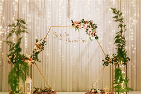 Inventive Wedding Backdrop Designs For Every Bride S Style