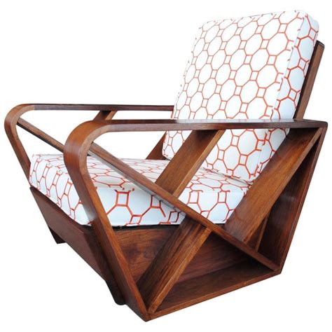 Paul Frankl Art Deco Lounge Chair Chairish
