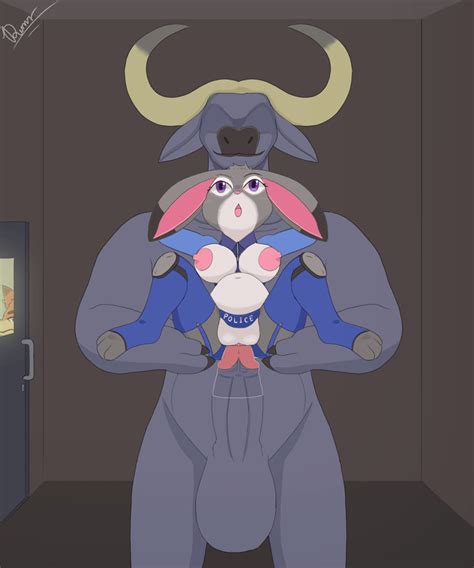 Rule 34 2d Animation Animated Anthro Balls Belly Big Balls Big Breasts Breasts Chief Bogo