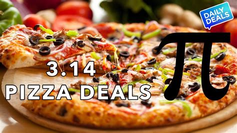 Pi Day Pizza Deals 314 Price Drops The Deal Guy Youtube