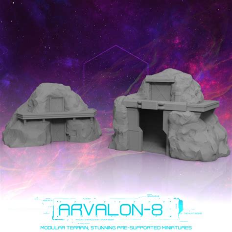 3D Printable Arvalon 8 Smugglers Dens By RMPrintable