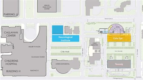 Cleveland Clinic Main Campus Map World Map
