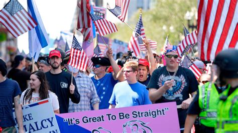 Bostons Straight Pride Parade Draws Hundreds Of Marchers And Even More