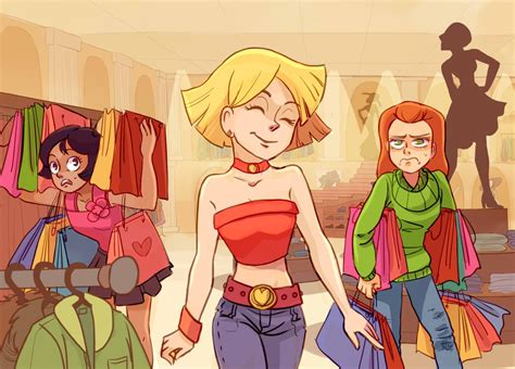 Clover And Her Two Assistants Totally Spies Old Cartoons Cartoon