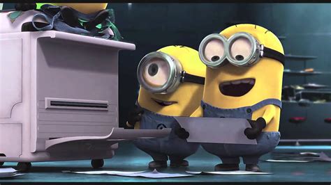 Despicable Me - Minion Photocoping His Butt - 1080p - YouTube