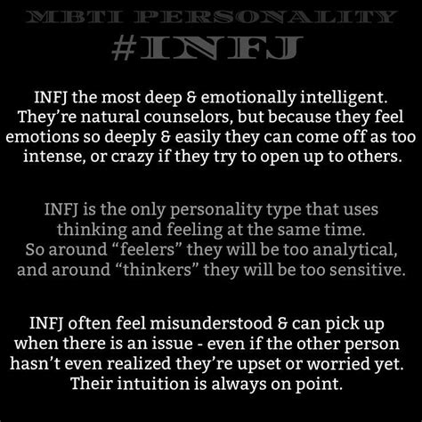 INFJ Personality. MBTI Personality Test. INFJ Personality ...