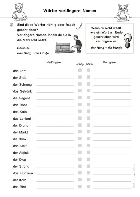 Deutsch 2 Klasse Volksschule Übungsblätter Kinderbilderdownload Kinderbilderdownload