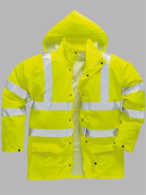 Portwest Hi Vis Sealtex Ultra Unlined Rain Jacket Rainwear