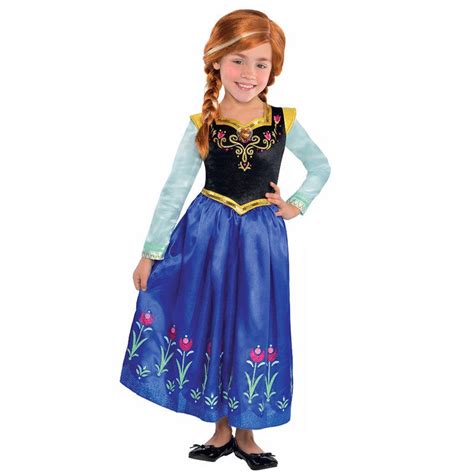 Buy Hot Selling Deluxe Girls Princess Anna Costume