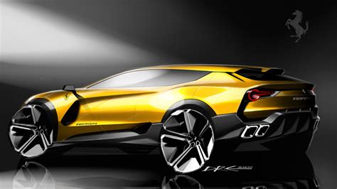 Ferrari Future Suv Concept By Dre Ahn Ferrari Veicoli Futuristici Suv