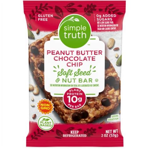 Simple Truth Organic Peanut Butter Chocolate Chip Granola Bars 1 Ct Qfc