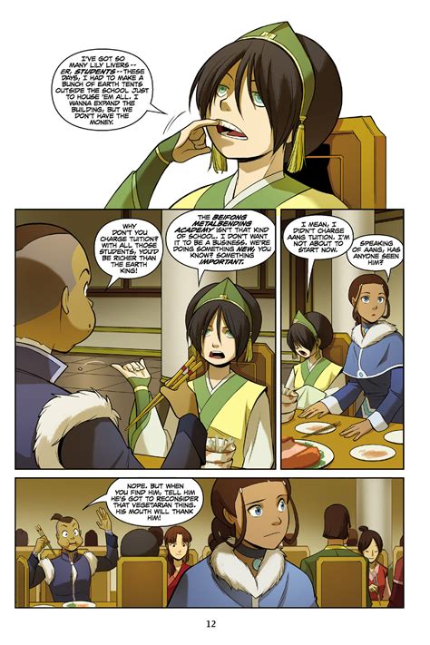 When aang is asked to join a business council meeting, the reason becomes clear: Read online Nickelodeon Avatar: The Last Airbender - The ...