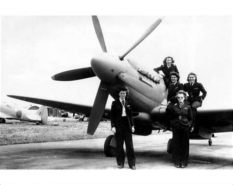 Print Of Women Of The Air Transport Auxiliary Battle Of Britain The