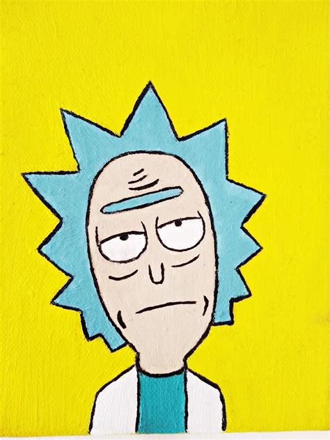 It's a completely free picture material come from the public internet and the real upload of users. Cuadros De Rick Y Morty Pintura Acrílico Sobre Lienzo ...