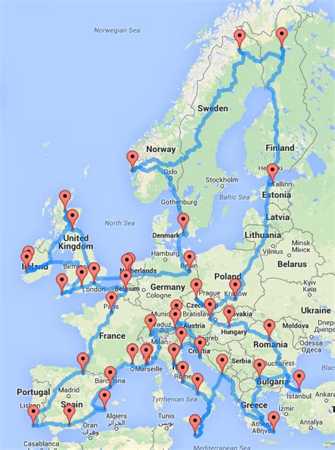 Computing The Optimal Road Trip Across Europe Dr Randal S Olson