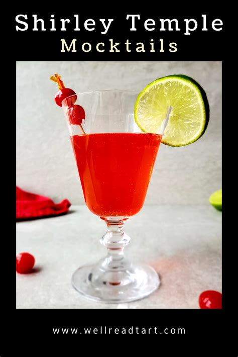 Shirley Temple Mocktails Recipe Inspired By The Haunting Of Brynn Wilder A Well Read Tart