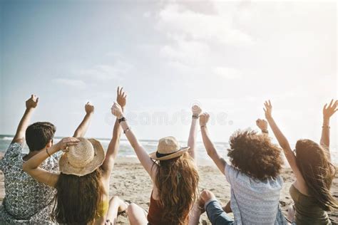 Beach Summer Holiday Sea People Concept Stock Photo Image Of Hipster