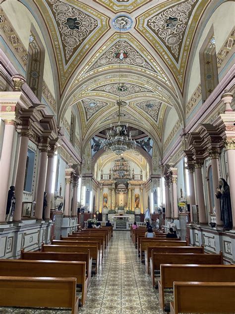 Beautiful Catholic Church Interior In Rioverde Mexico Editorial