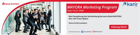 Alamat gedung mayora, 8th floor jl. Lowongan Kerja PT Bank Mayora | Karir.com