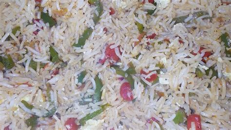 Chaines Rice Recipe Chaines Vegetable Rice Youtube