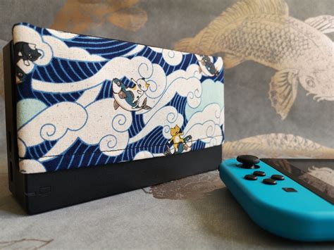 We are perfect petzzz, the original sleeping and breathing cats and dogs. Nintendo Switch Dock Sock -"Kawaii Wave Surfing Cats ...