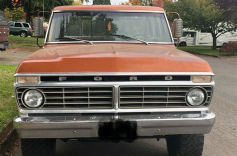 1975 Ford F100 4x4 390 Big Block 4sp Classic Ford F 100 1975 For Sale