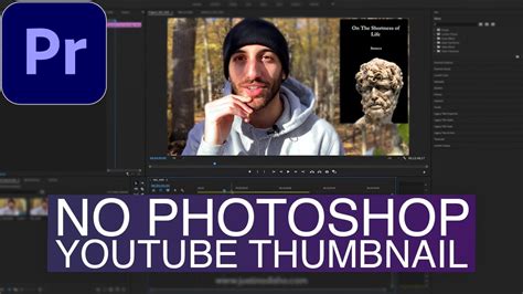 How To Create Youtube Thumbnails Directly In Adobe Premiere Pro Cc No
