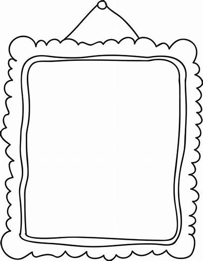 Frame Coloring Printable Frames Pages Getcolorings Templates