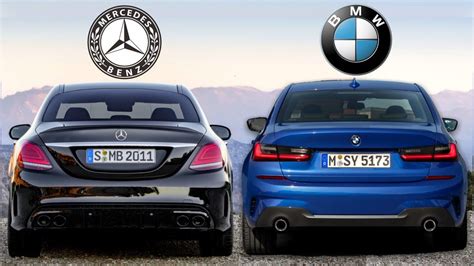 Comparing the technical specifications, mercedes benz. 2019 BMW 3 Series VS 2019 Mercedes-Benz C-Class - YouTube