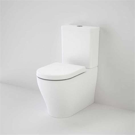 Caroma Toilet Suite Cleanflush Wall Faced 4s Bottom Inlet Luna 844810w