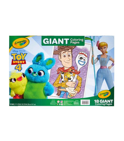 80 toy story printable coloring pages for kids. Crayola Giant Coloring Pages Toy Story 4 | JOANN