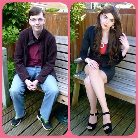 20 amazing before and after photos of crossdressers