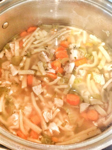 Homemade Chicken Noodle Soup 4 Chicken Breasts 5 Cups Water 5 6